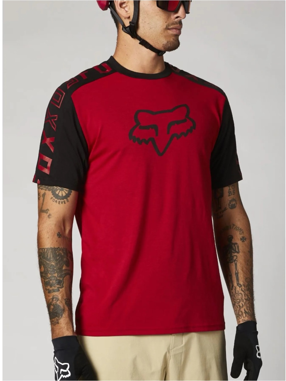 NWT Fox Ranger Dri-Release SS MTB Jersey Chili Red M